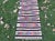 1970s Striped Style Hand Woven Turkish Runner Pure Hemp Primitive Rug 2′ × 10′11″ For Sale - Image 5 of 13