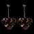 Pair of Mid-Century Hand-Blown Murano Glass Disc Chandeliers in Smoked Tortoise For Sale - Image 10 of 10