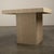 1980s Travertine Marble Square Dining Table Italian Stone Michael Taylor Style For Sale - Image 11 of 11