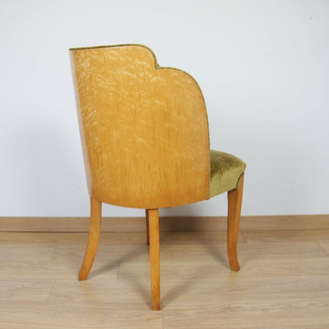Art Deco Dining Suite by Harry & Lou Epstein, 1930s, Set of 7 For Sale - Image 16 of 18