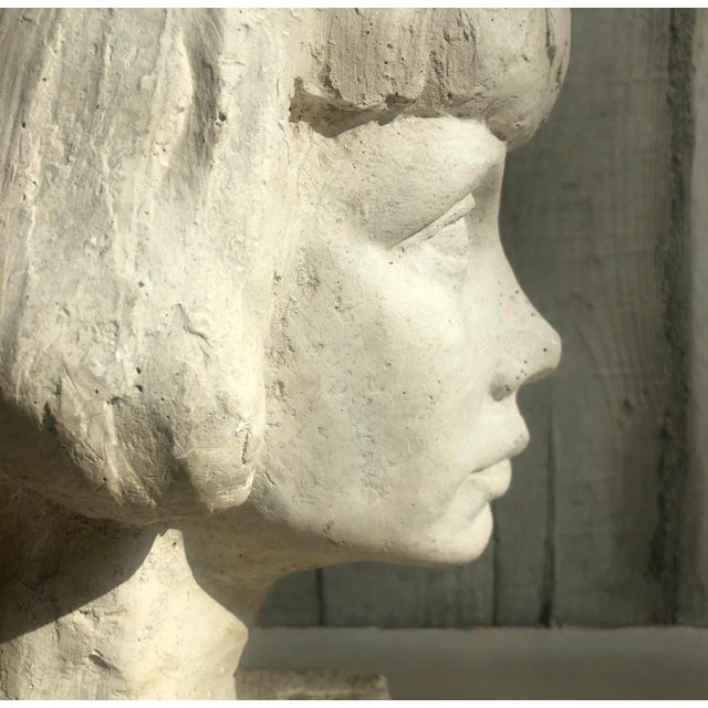 Decorative Bust, France, 1920s For Sale - Image 6 of 7