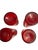 1960s Mid 20th Century M Era Hand-Blown Barware Ruby Red Glass Highball.Set of 4 For Sale - Image 5 of 12