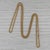 2010s 20.25" 2.2mm Curb Chain Necklace 14k Yellow Gold For Sale - Image 5 of 5