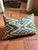 Silk Green and Blue Ikat Pillow For Sale In Washington DC - Image 6 of 7