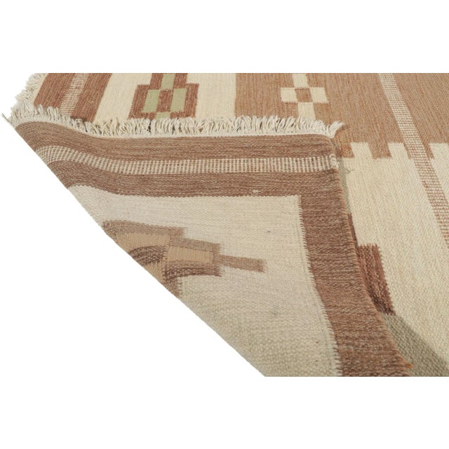 Märta Måås-Fjetterström Erik Lundberg Swedish Rollakan Rug - 06'10 X 09'04 For Sale - Image 4 of 10