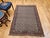 Late 19th Century Persian Afshar Tribal Rug, Hand-Knotted Wool, All-Over Paisley Geometric Pattern, Ivory & Brown, 4x6 For Sale - Image 9 of 18