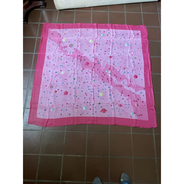 1990s Hermés La Voie Lacrée (Milky Way) Scarf For Sale - Image 12 of 12