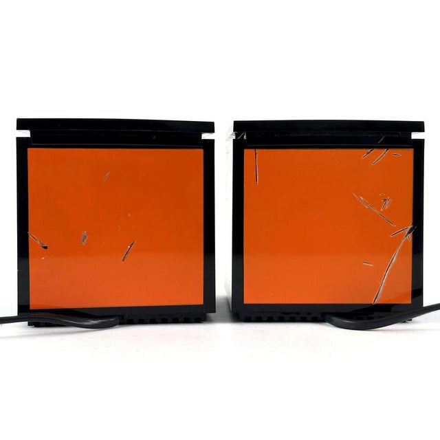 Early Pentacolore Cuboluce Table Lamps by Franco Bettonica & Mario Melocchi for Cini & Nils, 1972, Set of 2 For Sale - Image 16 of 18