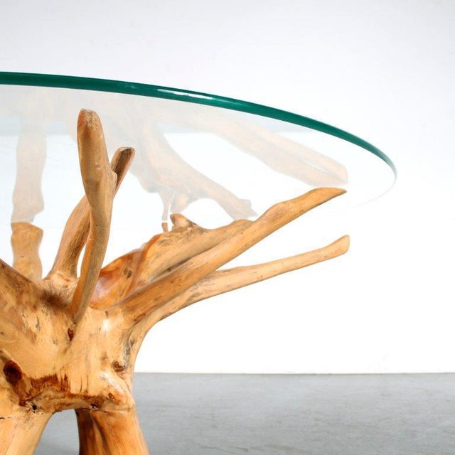 Tree Root Table, 1950s Chairish