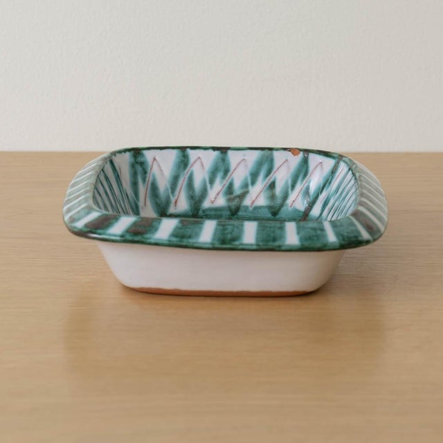 1950s French Ceramic Dish by Robert Picault, Vallauris For Sale In Los Angeles - Image 6 of 12