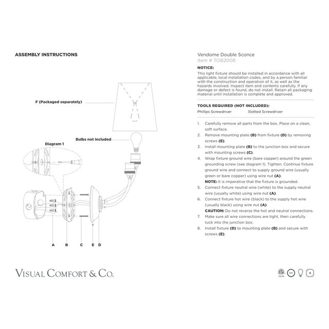 Modern Thomas O'Brien for Visual Comfort Signature Vendome Double Sconce in Bronze with Linen Shades For Sale - Image 3 of 4
