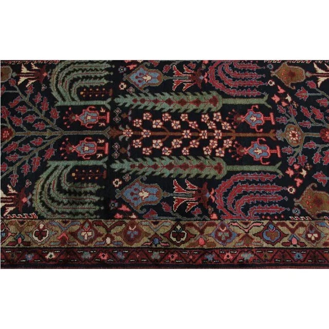 1950s Old Persian Lilian Runner Rug 3’3″ X 14’3″ For Sale - Image 10 of 12