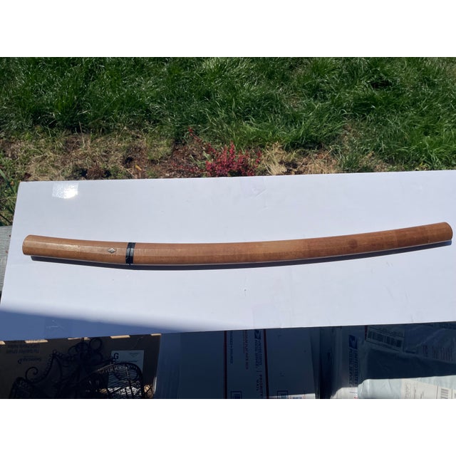 Here we have an original antique samurai sword : long Wakizashi with Sheath from the Muromachi period (1336–1573). This...