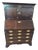 Mid 20th Century Kittinger Cw 1 Mahogany Slant Front Chippendale Style Secretary. Desk For Sale