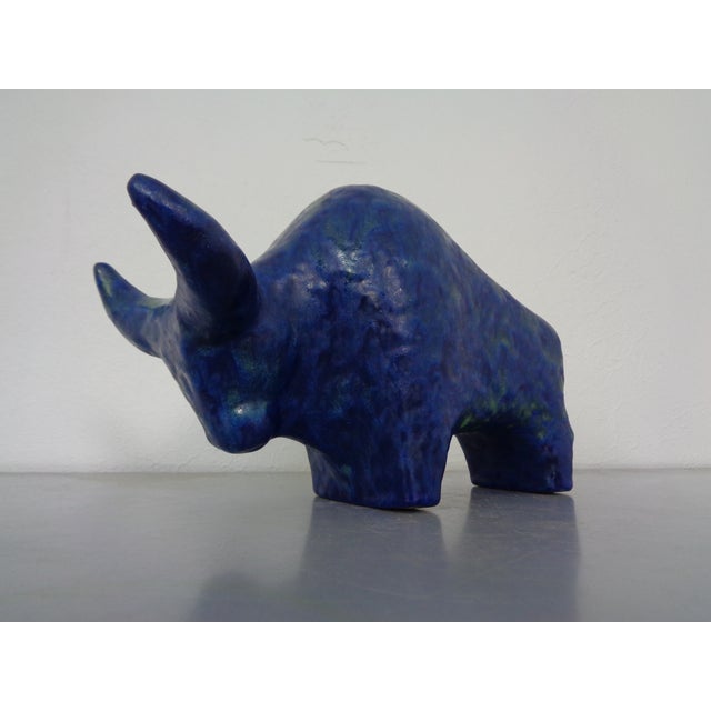 Large Studio Ceramic Bull from Otto Keramik, 1960s For Sale - Image 4 of 18