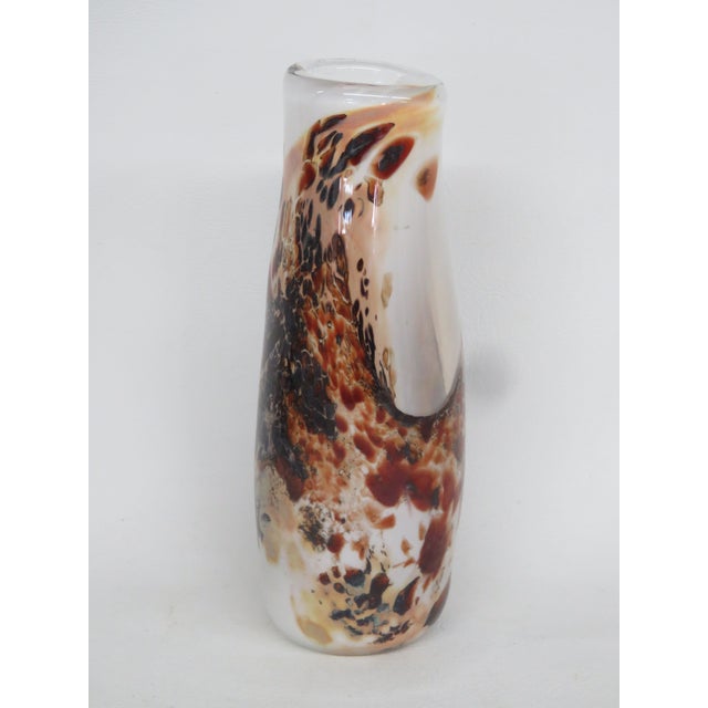 Mid Century Modern Hand Blown Vase 4588b For Sale - Image 11 of 15