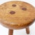 Brutalist Vintage Brutalist Tripod Stool in Wood, 1960 For Sale - Image 3 of 10