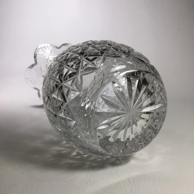 2000’s Waterford Crystal Hospitality Pineapple Vase Chairish