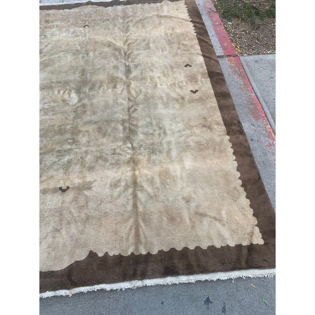 1900s, Handmade Antique Peking Chinese Rug 7.9' X 9.5' For Sale - Image 4 of 7