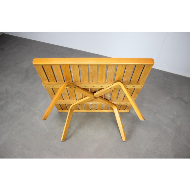 Blue Mid-Century Plant Stand or Side Table, Former Czechoslovakia, 1970s For Sale - Image 8 of 10