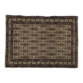 1950's Afshar Rug,4'5" X 6'5" For Sale
