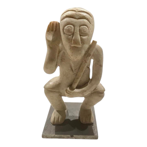 Stone Monkey in the Style of the Ming Dynasty Period, 8” High