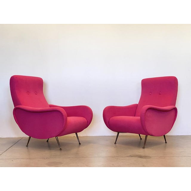 Set of Lounge Chairs in the style of Marco Zanuso 1950s For Sale - Image 16 of 16