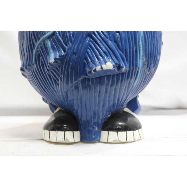 Mid-Century Modern Fry Guy Retro McDonald's Blue McFry Rocker Ride For Sale - Image 3 of 18