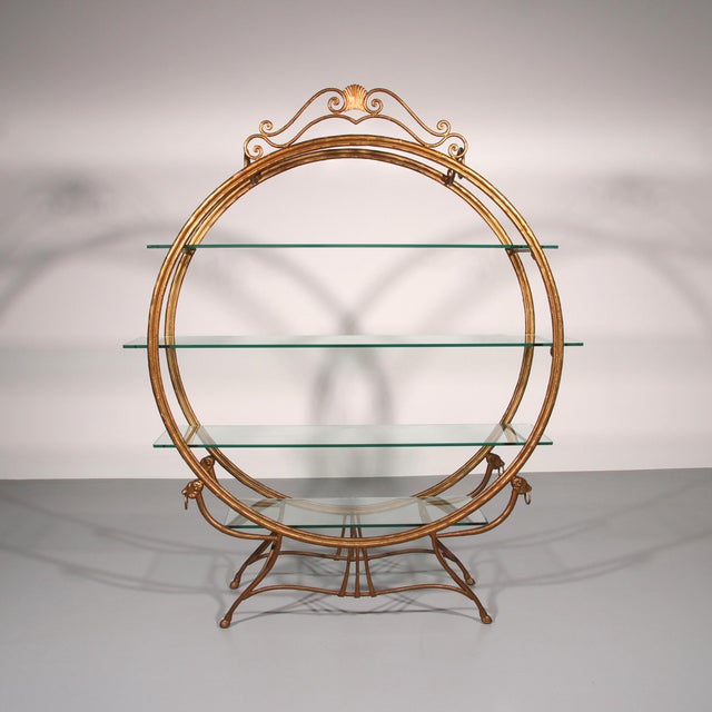 Hollywood Regency Hollywood Regency Room Divider, 1950s For Sale - Image 3 of 15