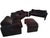 Maralunga Sofa, Armchair and Ottoman by Vico Magistretti for Cassina, 1973, Set of 4 For Sale - Image 3 of 18
