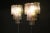 Pink Pink, White, Yellow and Smoked Color Tronchi Wall Lights in the style of Venni, 2000s, Set of 2 For Sale - Image 8 of 13
