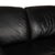 Black Black Leather Two-Seater Armchair & Sofa from Laauser, Set of 2 For Sale - Image 8 of 18