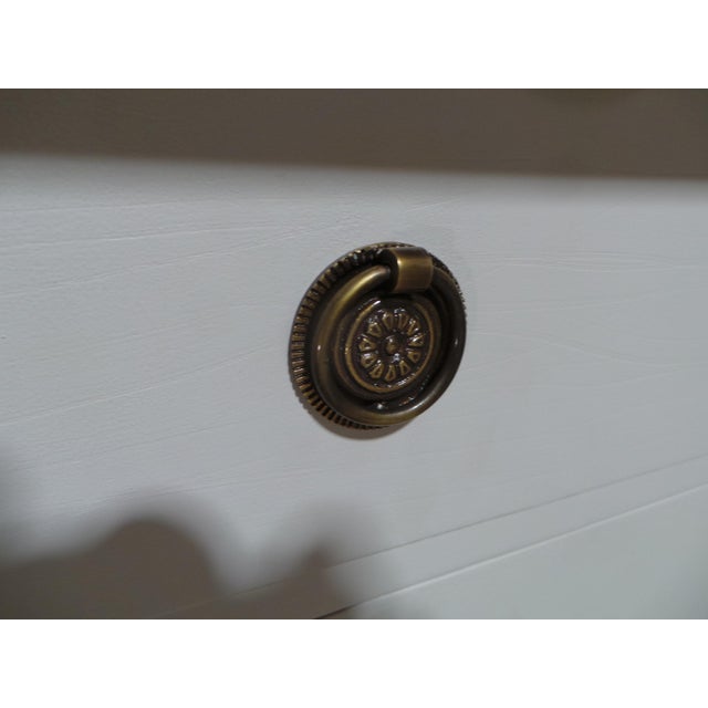 Wood Gustavian Style Unique 4 Door Sideboard For Sale - Image 7 of 12