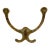 Vintage Brass Coat Hook For Sale