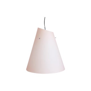 Italian Blown Glass Pendant Light For Sale