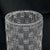 Glass Tiffany & Co. Woven Basket Weave Crystal Cylinder Vase 8-Inch (New - No Box) Vintage 1990s For Sale - Image 7 of 16