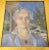 Mid 20th Century Mid 20th Century Modern Egg Tempera Portrait of a Lady in Landscape by Louis Wolchonok For Sale - Image 5 of 11