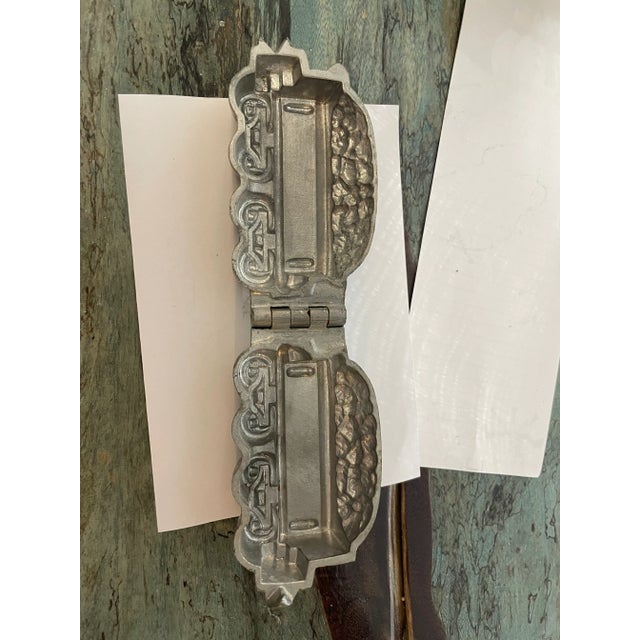 Metal Antique Art Deco Caboose Chocolate Mold For Sale - Image 7 of 7