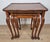 Victorian Nesting Tables in Walnut, 1890, Set of 3 For Sale - Image 3 of 18