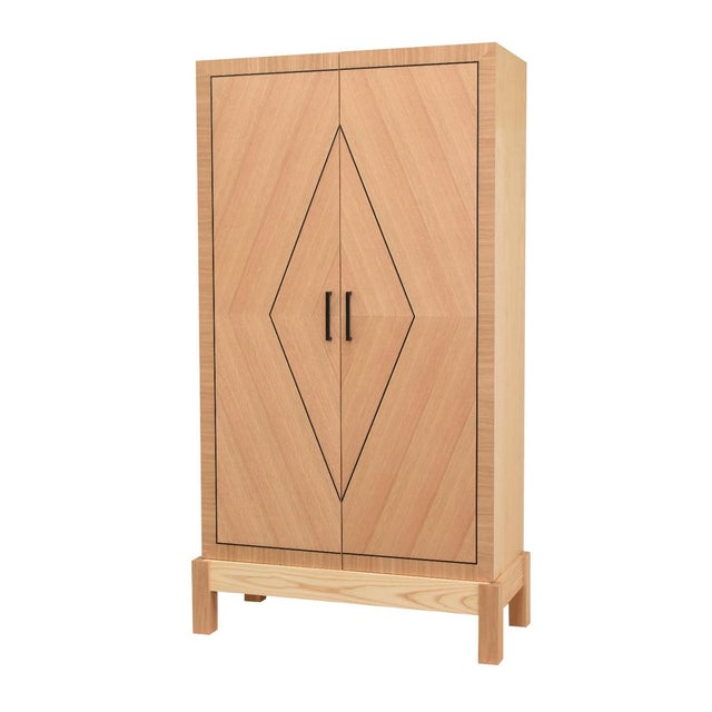 Wood The Gascon Drinks Cabinet by John Jenkins for SNO For Sale - Image 7 of 7