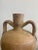 Vintage Beige Faience Vase For Sale - Image 4 of 4