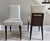 Baker Furniture Company Wedge Dining Chairs by Thomas Pheasant for Baker For Sale - Image 4 of 8