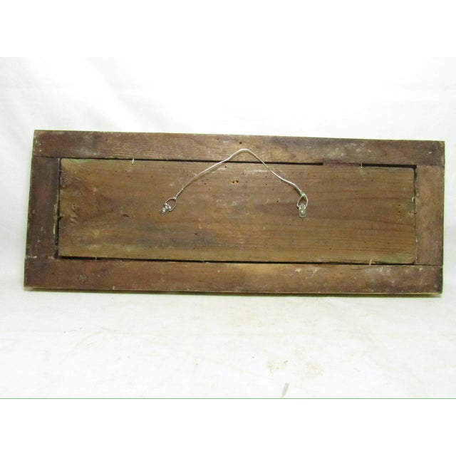 1900 - 1909 Antique Hand Carved Spanish Colonial Framed Putti Heads For Sale - Image 5 of 17