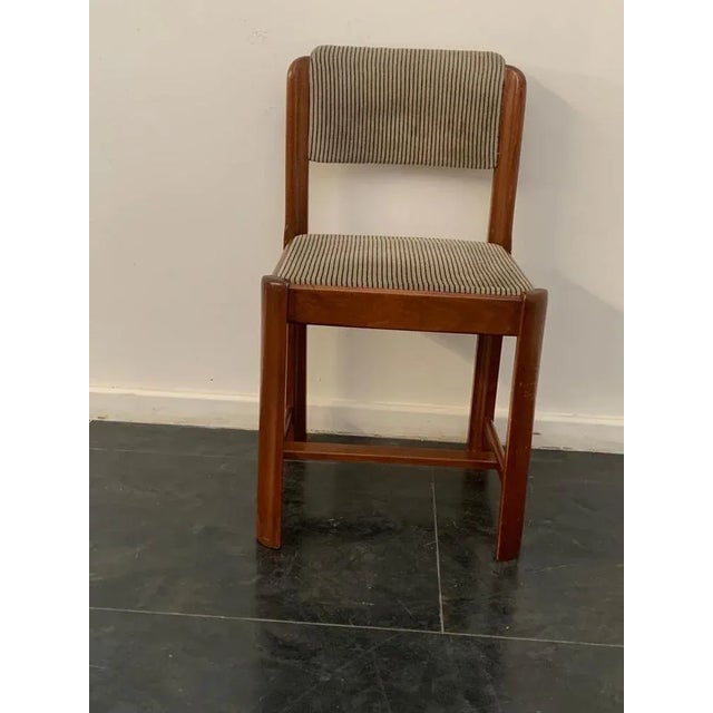 Vintage Chairs in Walnut and Beech, 1970s, Set of 5 For Sale - Image 6 of 10