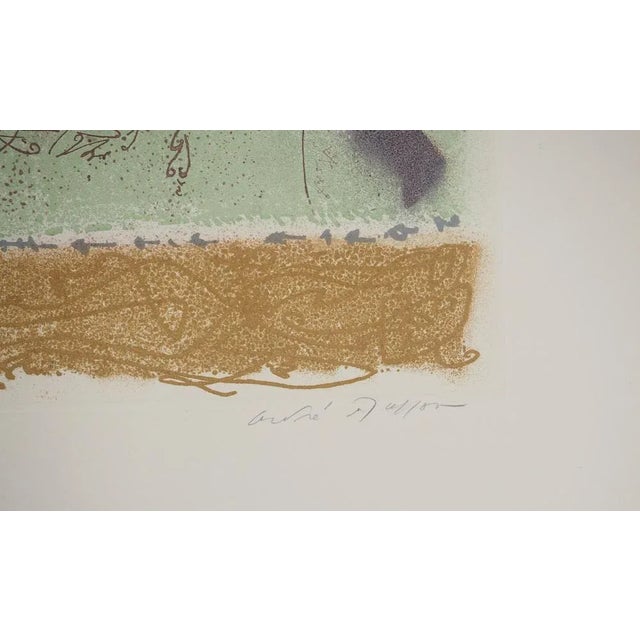 André masson (1896-1987)intimacy and seduction, 1960original etching and aquatintsigned in pencilon vellum 44 x 34.5...