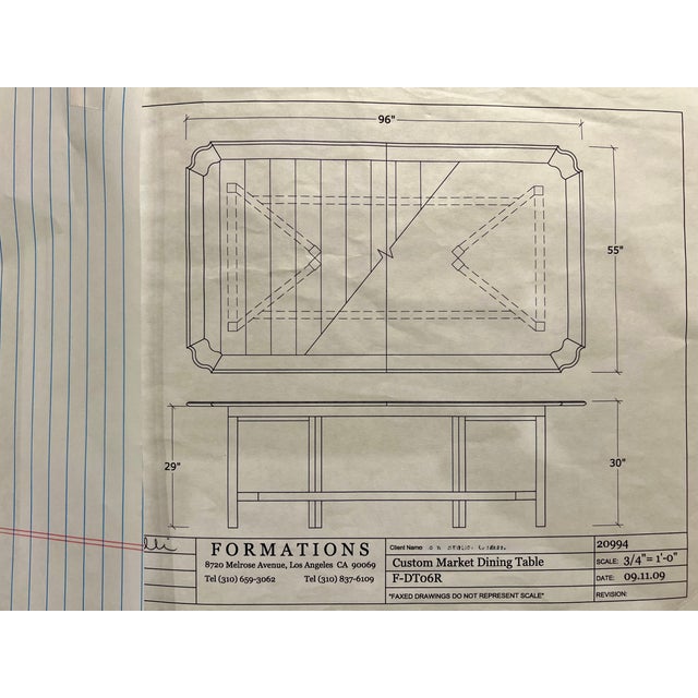 Formations Market Custom Dining Table – Handcrafted For Sale In Kansas City - Image 6 of 14
