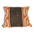 Kuba Raffia Cloth Pillow For Sale