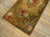 Textile Vintage American Hooked Floral Medallion Wool Brown Earth Tone 1950s Modern Rug For Sale - Image 7 of 12