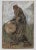 Woman with Basket is an original Modern artwork created by Gabriele Galantara (1865-1937) in 1905. The artwork has been...