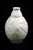 White Art Deco White Glazed Earthenware Vase with Relief Decor by Fantaisie de Charles Catteau for Boch Frères La Louvière Keramis, 1920s For Sale - Image 8 of 13
